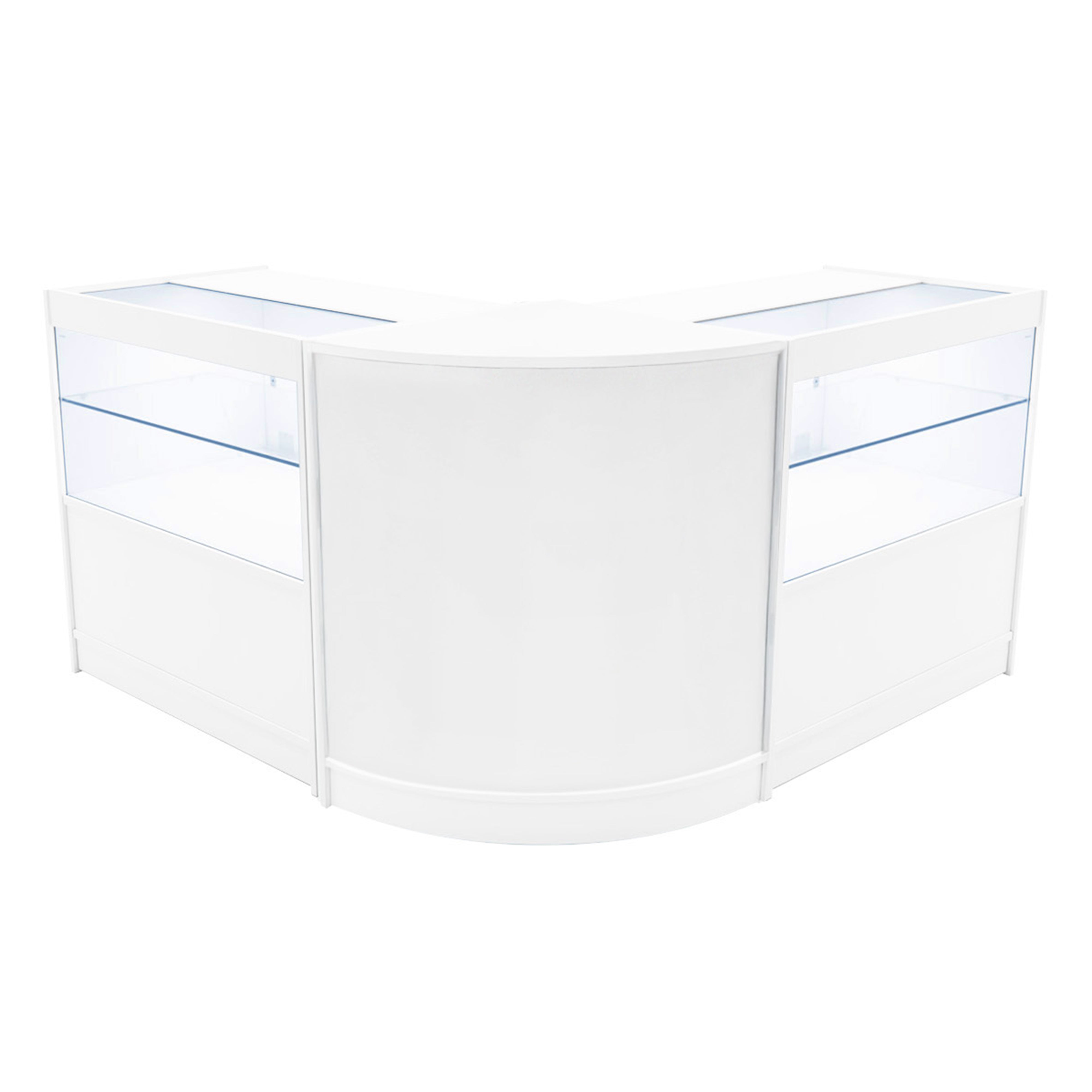 Q-Rax Selene Set 2 Banconi C900+CM60 Bianco LED