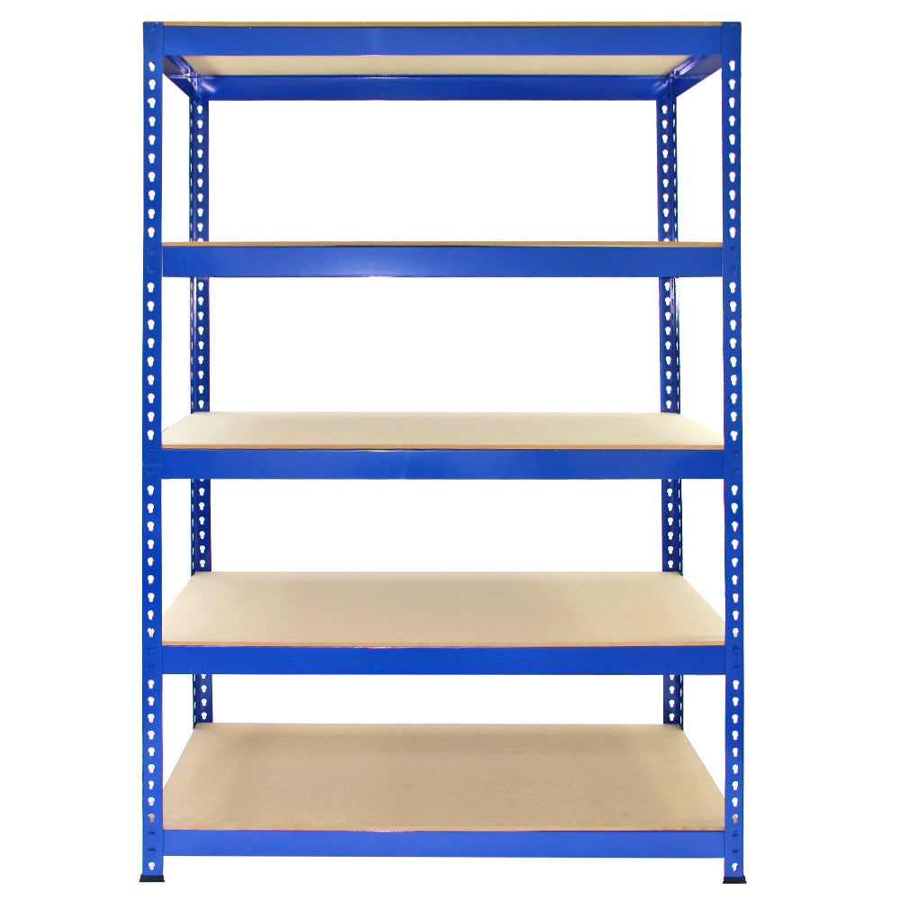 Q-Rax 120x50 scaffale garage blu incastro 200 kg