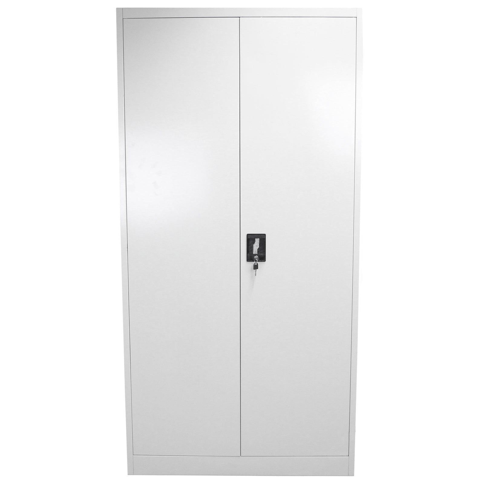Q-Rax Strumenti da Banco Armadietto Acciaio 180cm Grigio 4 Ripiani