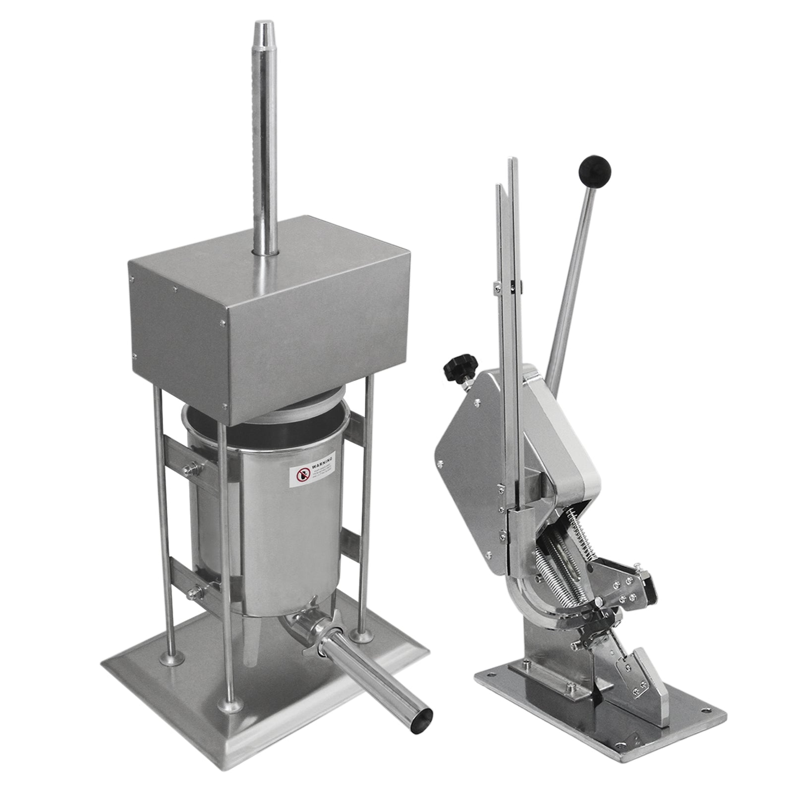 Q-Rax Insaccatrice Elettrica 15 Litri Inox con Clippatrice