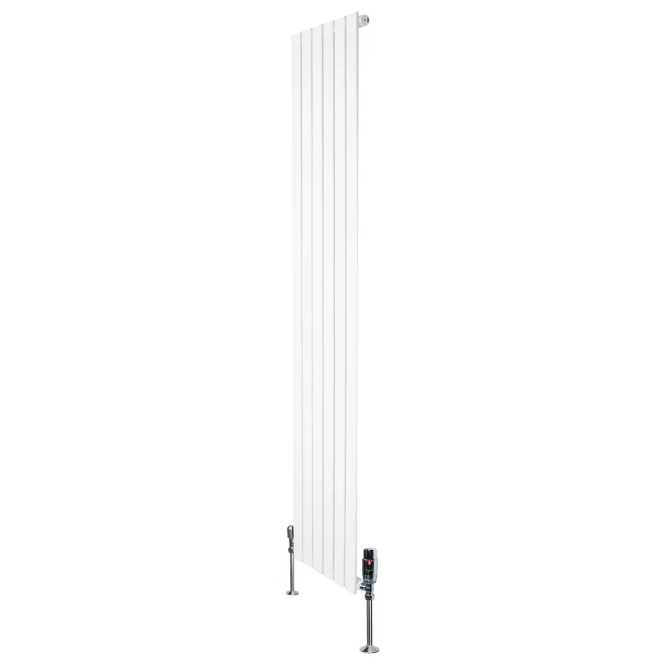 Q-Rax Radiatore Piatto Monocolonna 1800x420 Termosifone Bianco
