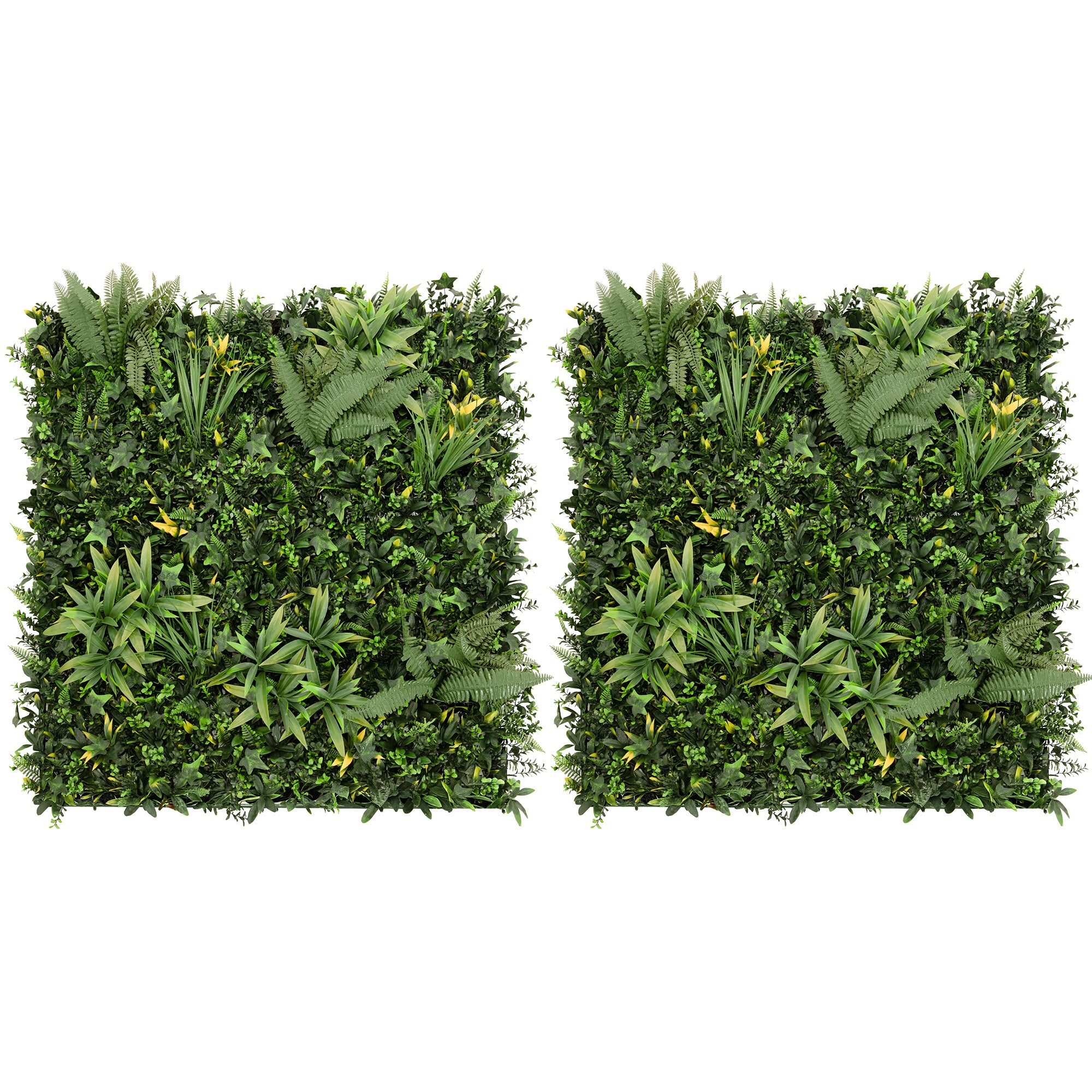 Q-Rax Ayla Pannello Vegetale Artificiale 100x100 cm x2
