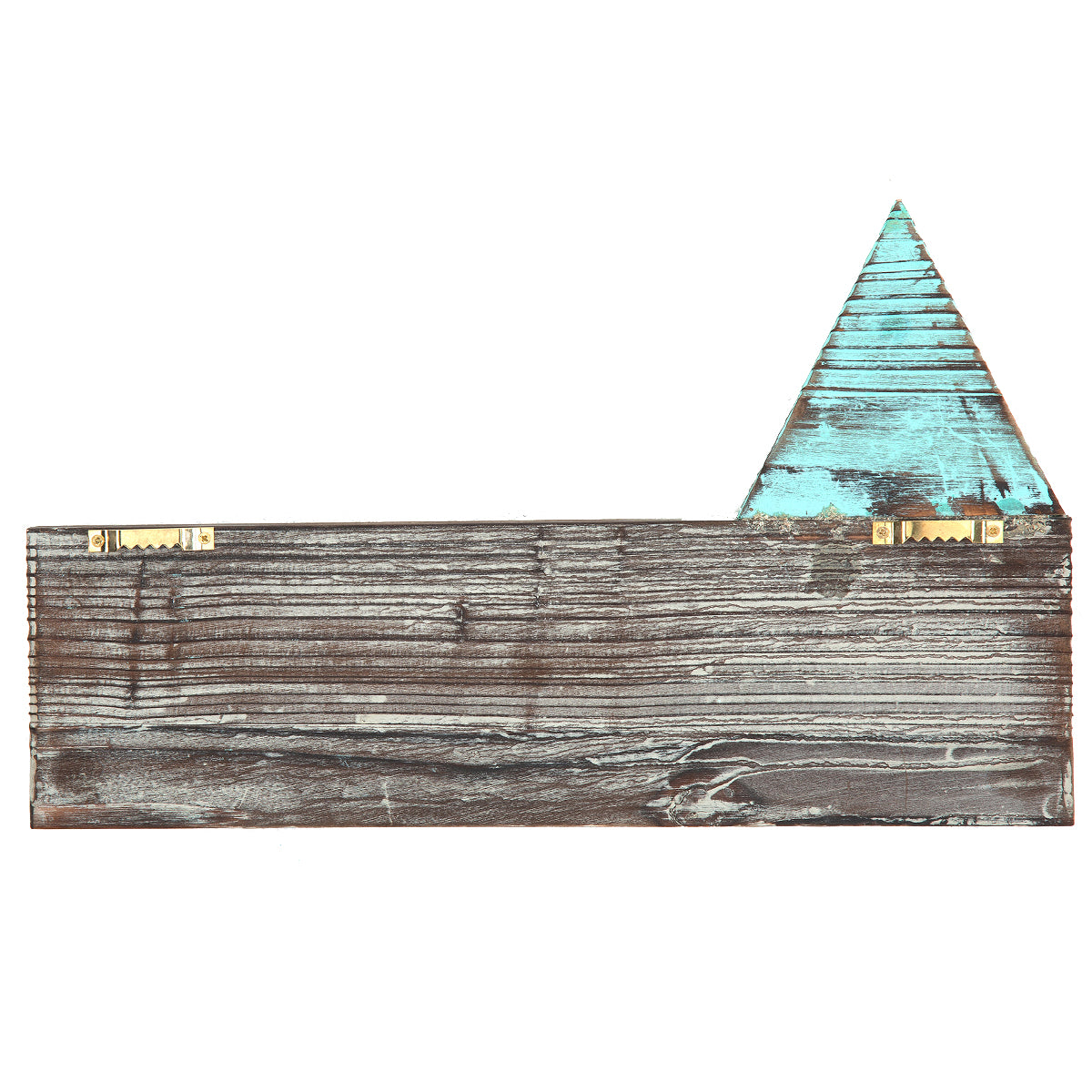 Jackcube Design Wall Décor Scritta Home Legno Teal 12,5"