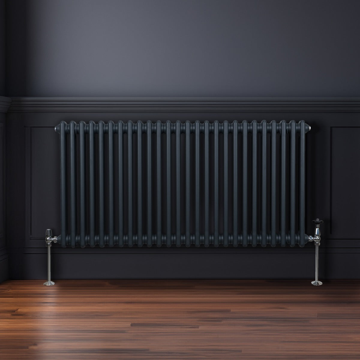 Q-Rax Radiatori Tradizionali 600x1192 termosifone antracite 2 colonne