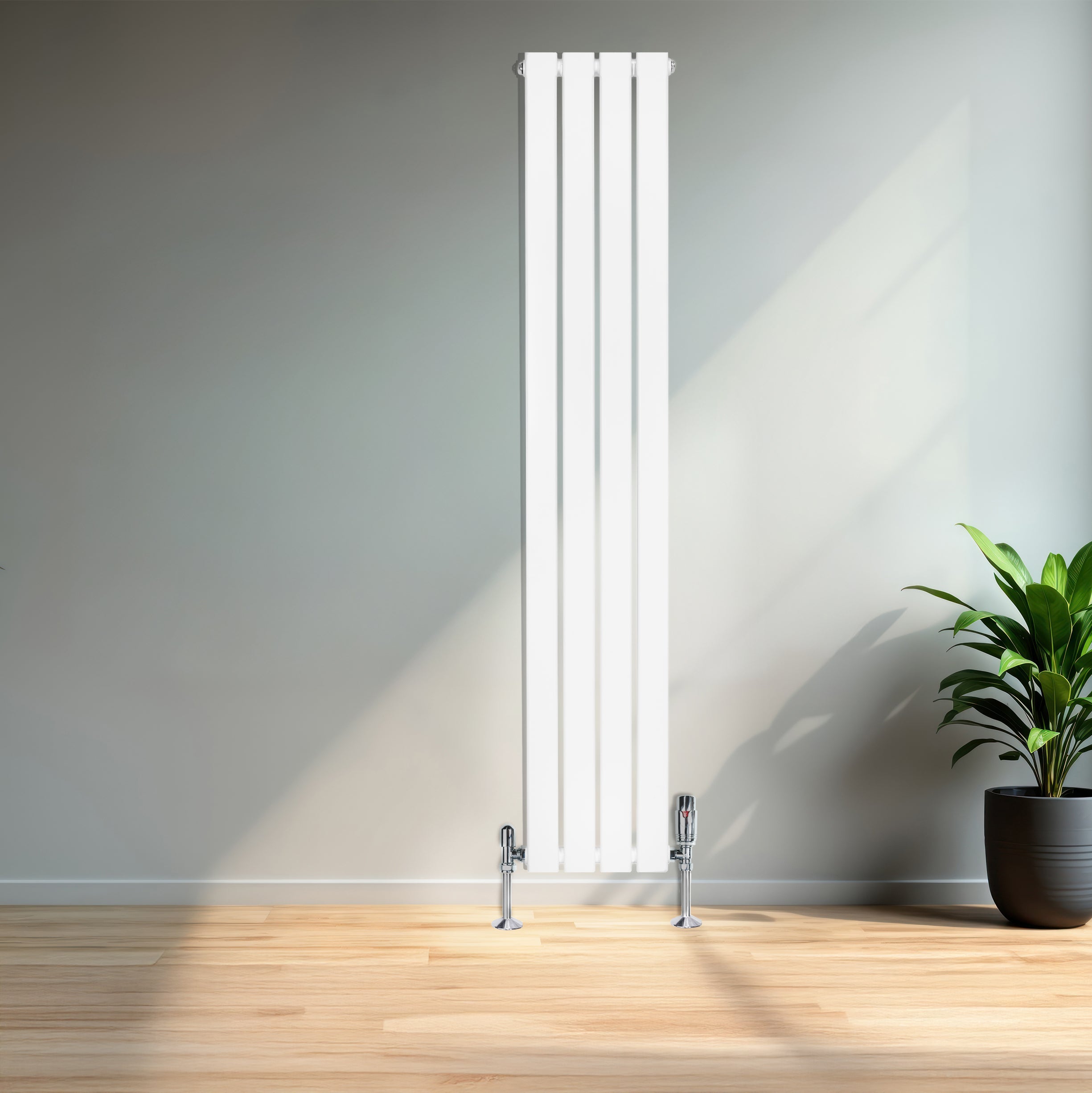 Q-Rax Radiatori a Pannelli Piatti 1600x280 radiatore bianco verticale