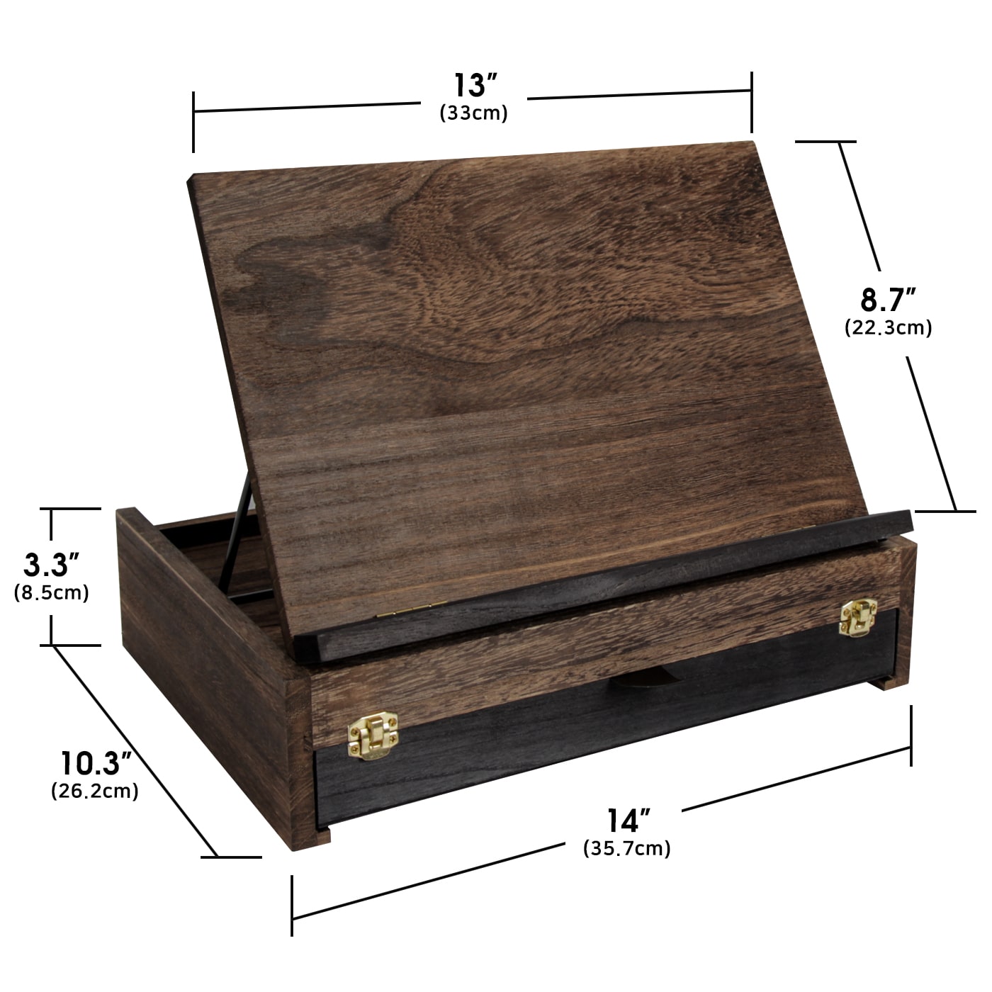 Jackcube Design Living Room cavalletto tavolo legno valigetta
