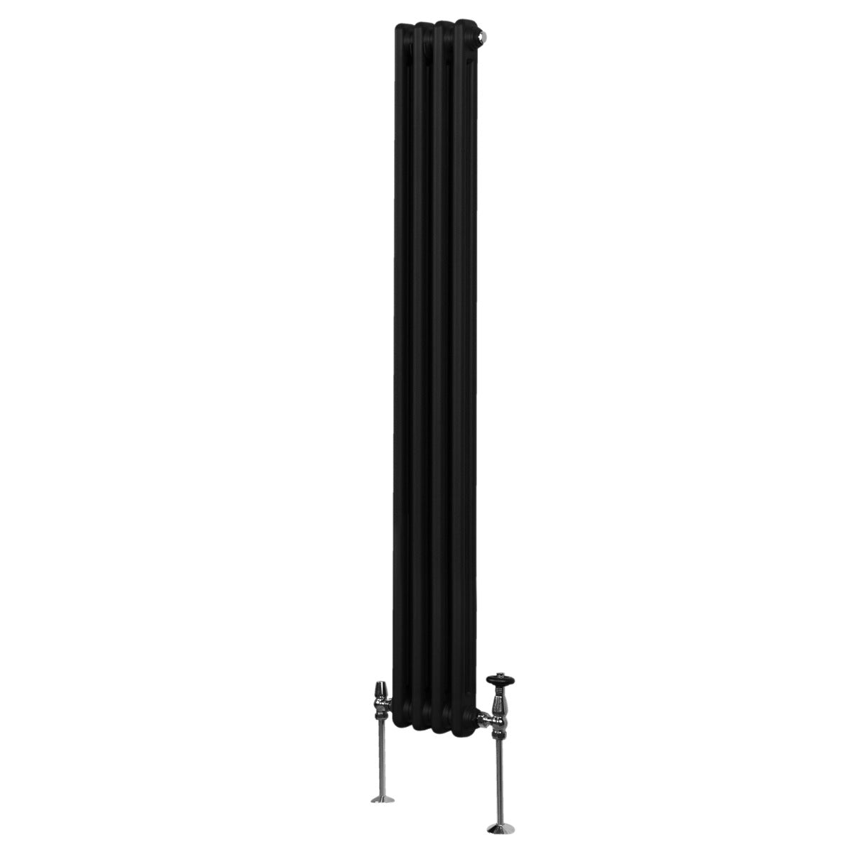Q-Rax Radiatori Tradizionali 1800x202 Termosifone 2 Colonne Nero