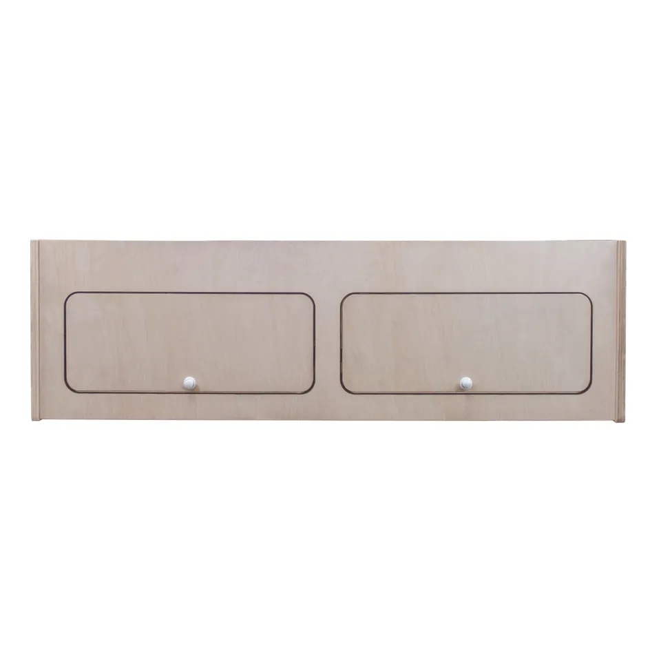 Q-Rax Accessori Casa armadio camper pensile 100x30x30 grezzo
