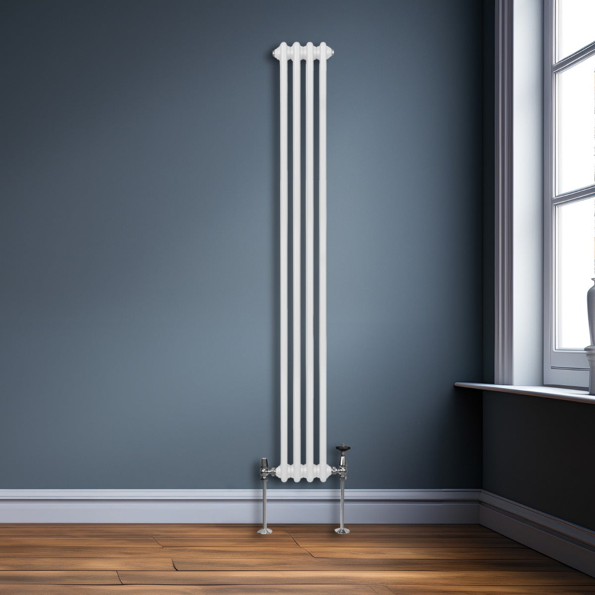 Q-Rax Radiatori Tradizionali 1800x202 termosifone bianco 3 colonne