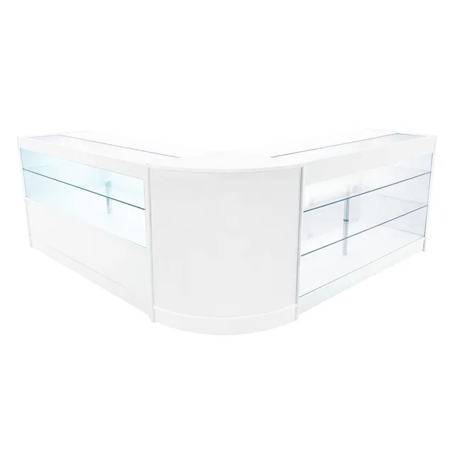 Q-Rax Hera K1500 C1500 CM60 bancone negozio bianco LED
