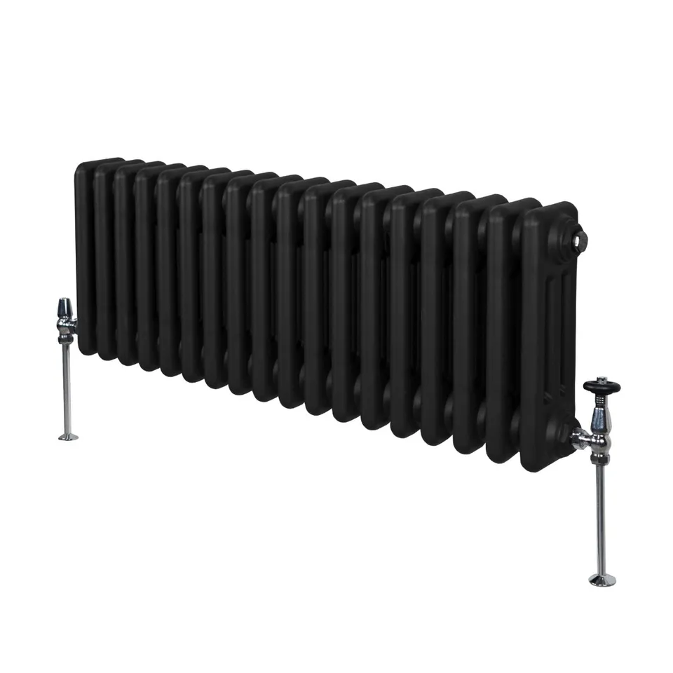 Q-Rax Radiatori Tradizionali 3 Colonne 300x832 termosifone nero