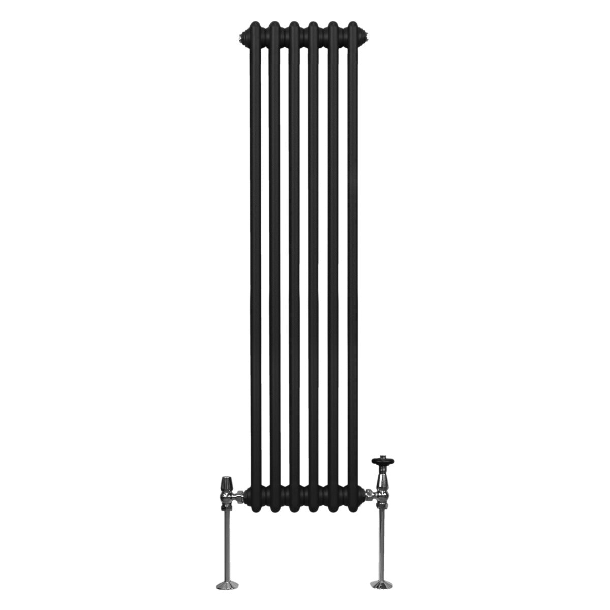Q-Rax Radiatori Tradizionali Termosifone 2 Colonne 1500x292 Nero