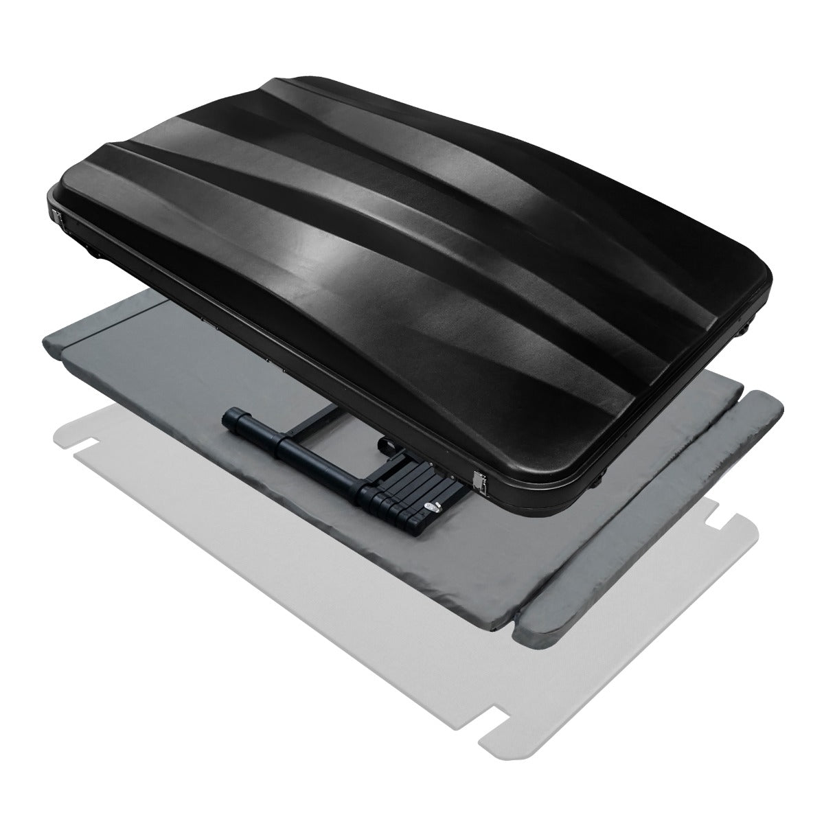 Q-Rax Tenda da Tetto Auto Guscio Rigido marrone impermeabile 3000mm