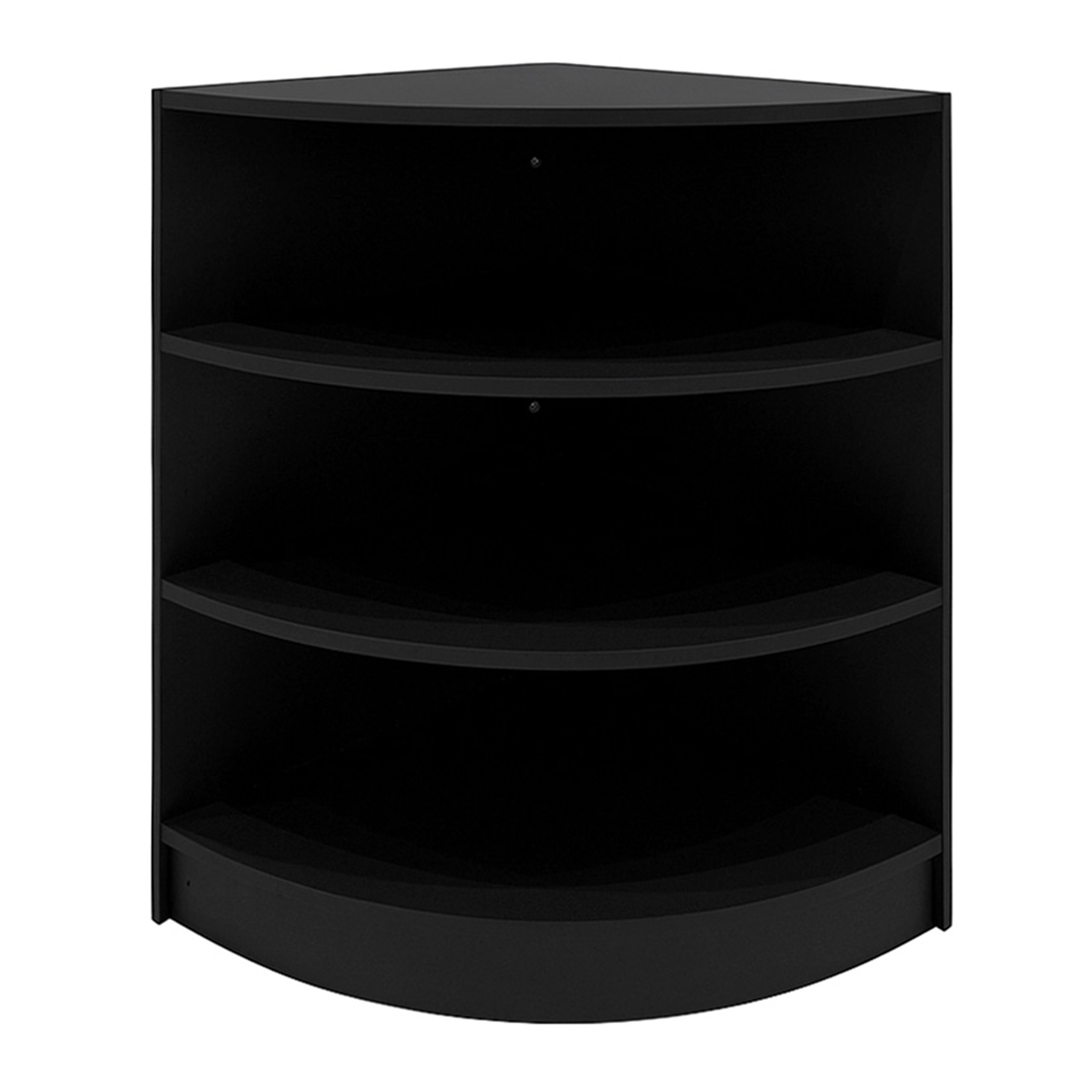 Q-Rax Hyperion set banconi negozio nero LED 4 pezzi
