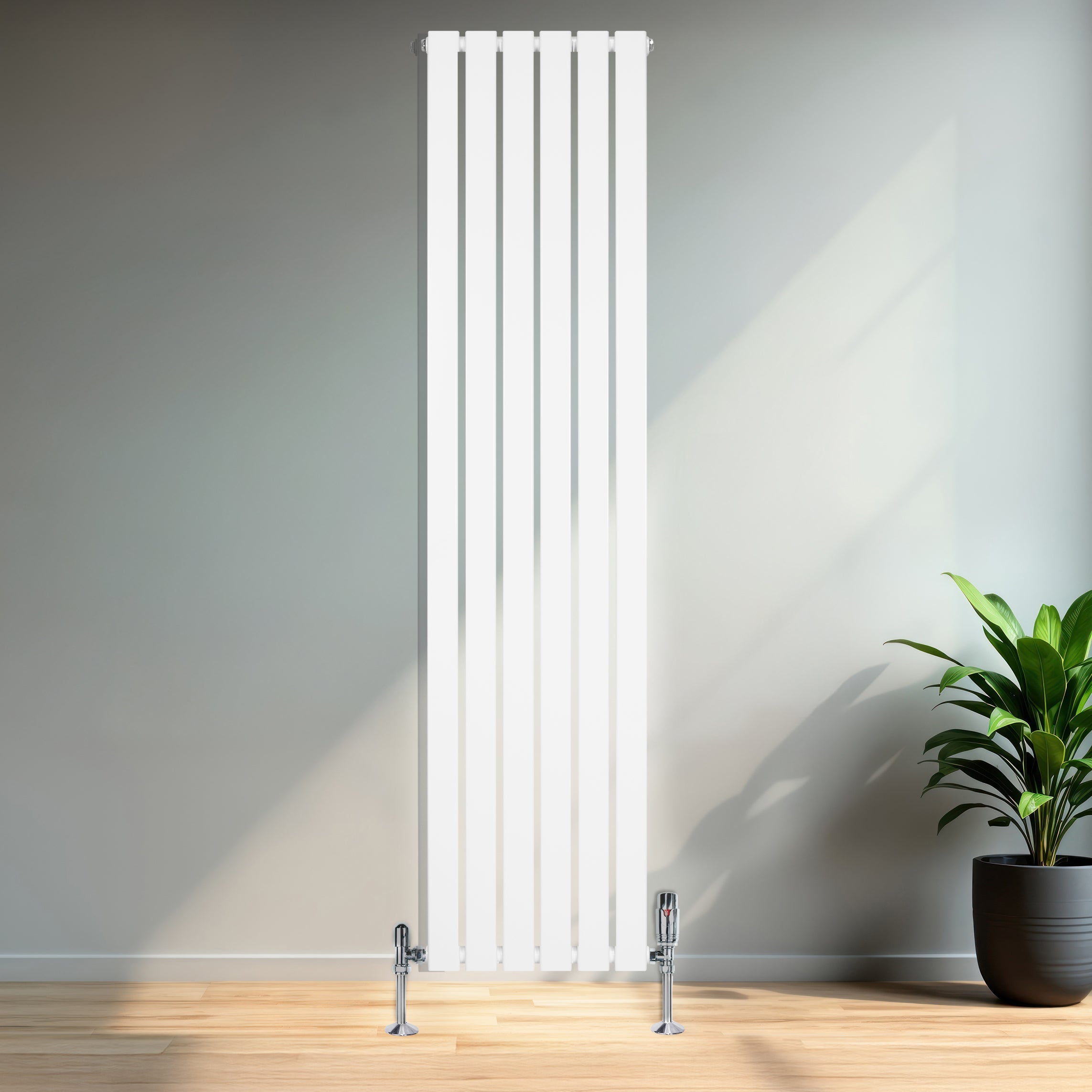 Q-Rax Radiatori Tradizionali 1800x420 radiatore bianco verticale