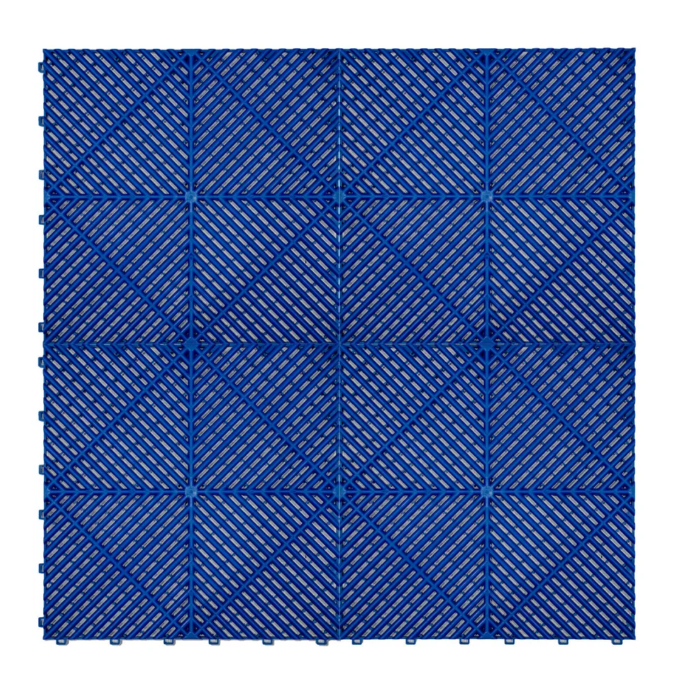 Q-Rax Piastrelle Ventilate Garage 120 blu 3,2x6 m