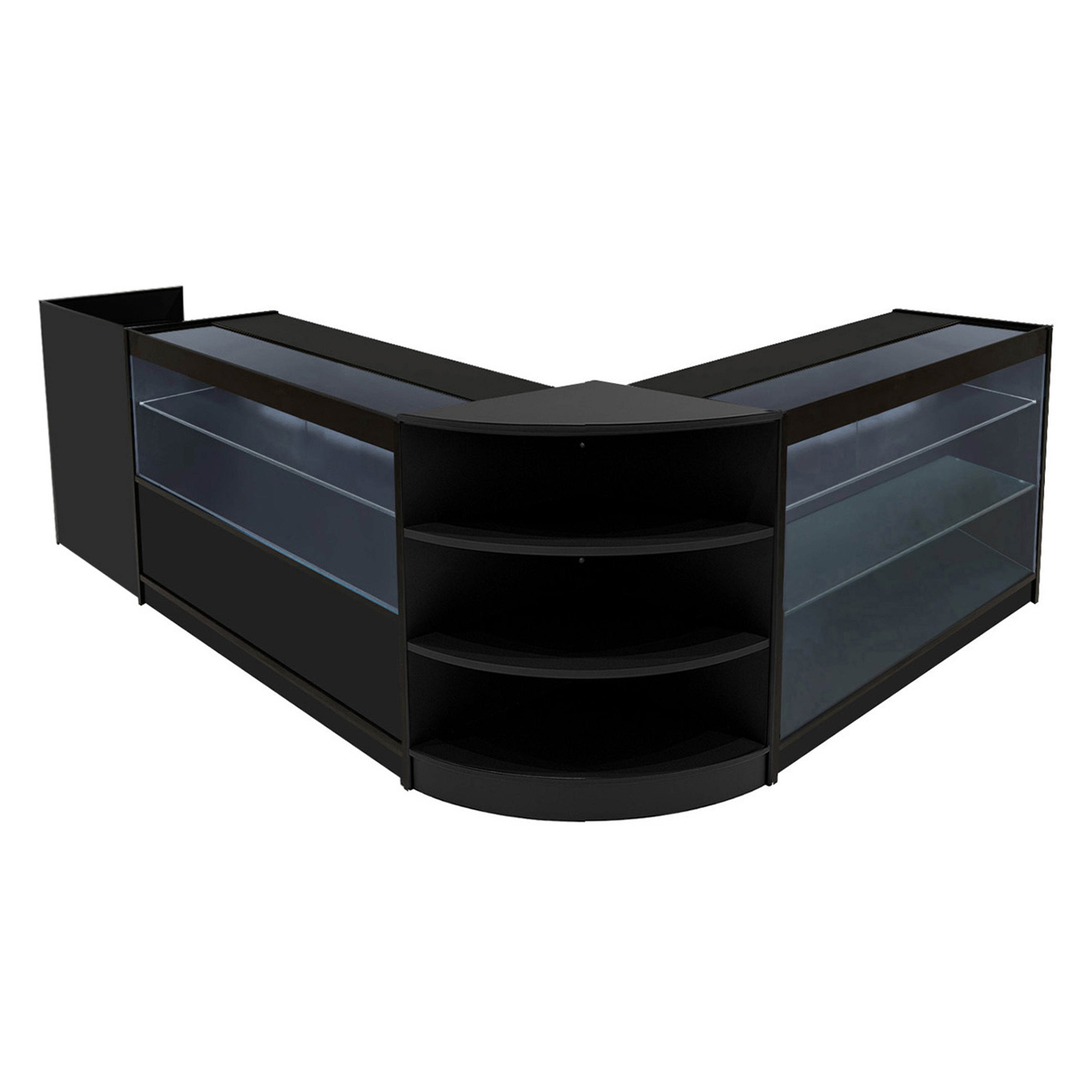 Q-Rax Theia Set Banconi LED K1200 C1200 TB60 LM60 Nero