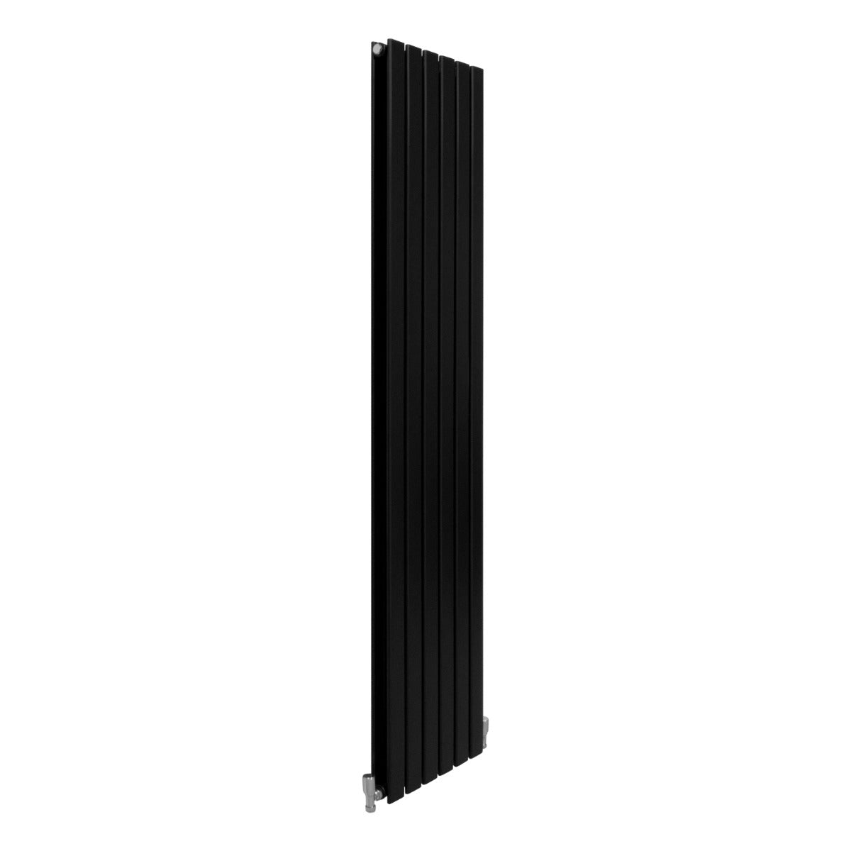 Q-Rax Radiatori Pannelli Piatti 180x42 cm Nero Opaco