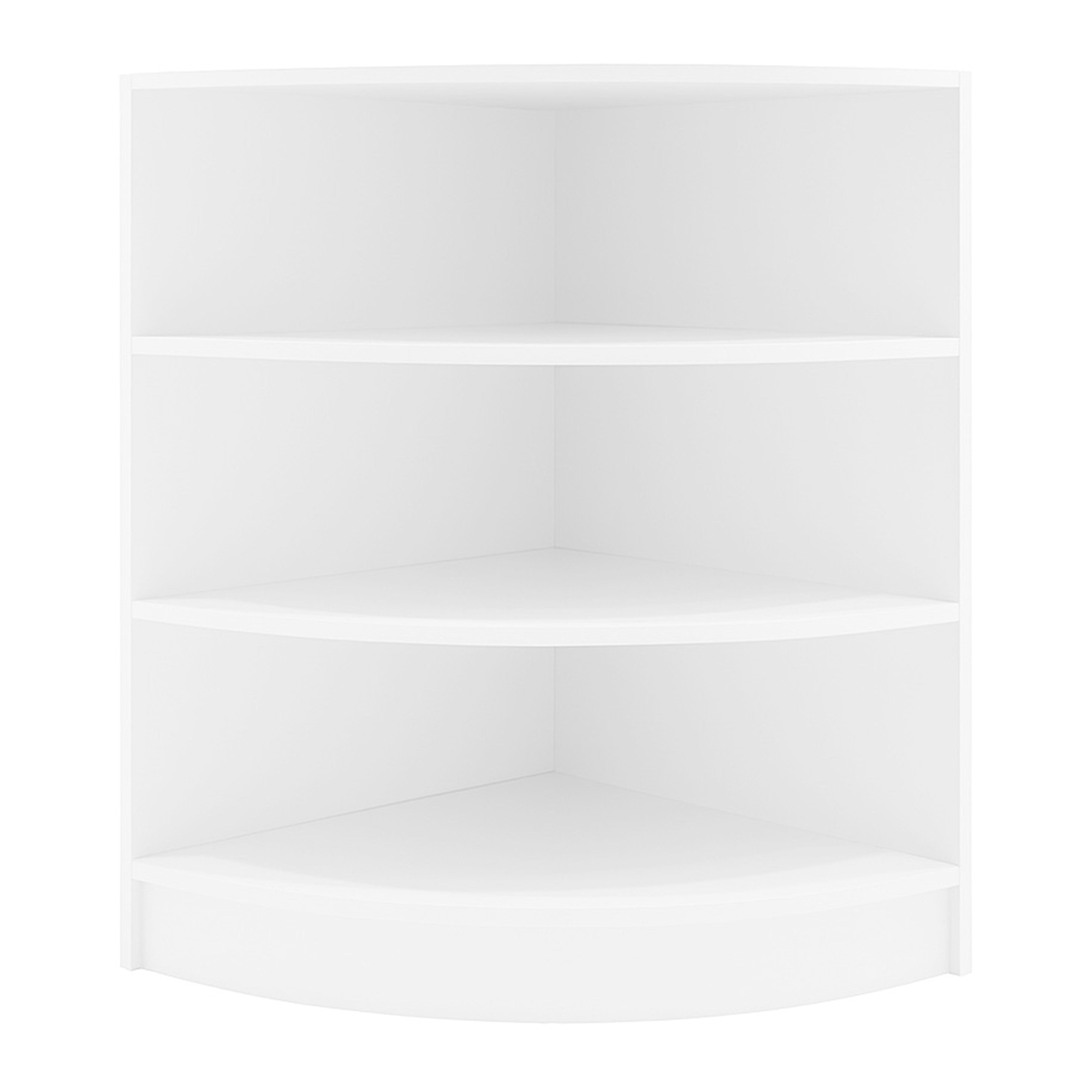 Q-Rax Banconi da Negozio LM60 bancone angolare bianco