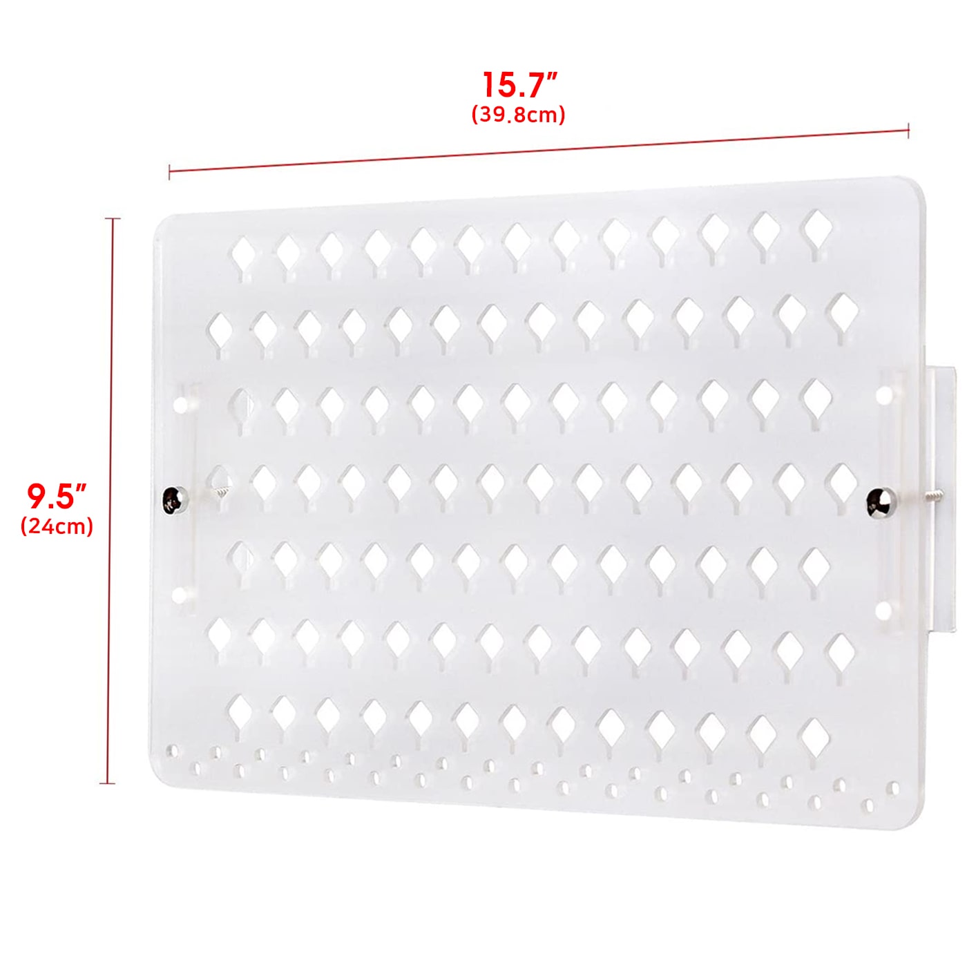 Jackcube Design espositore orecchini parete acrilico 94 fori