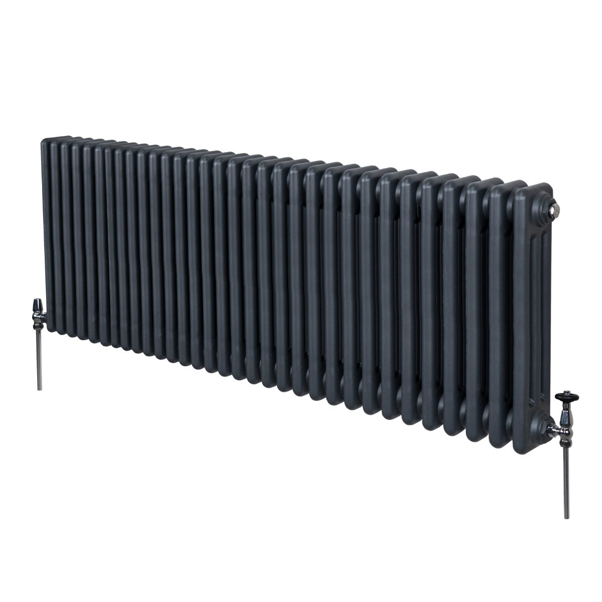 Q-Rax Radiatori Tradizionali 600x1462 Termosifone 3 Colonne Antracite