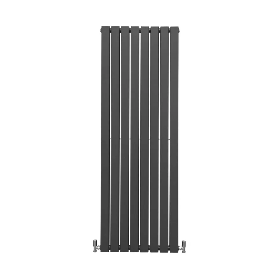 Q-Rax Radiatore Piatti Grigio Antracite 160x56 cm Doppio