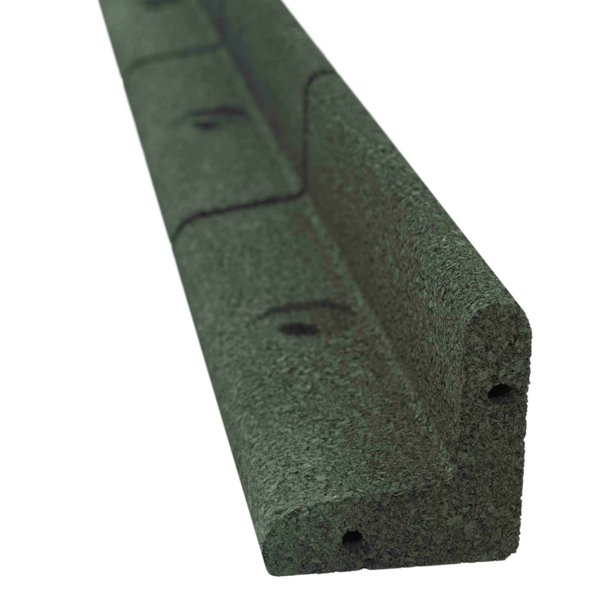 Q-Rax Bordura Giardino Flessibile Verde 6x1,2m Gomma UV
