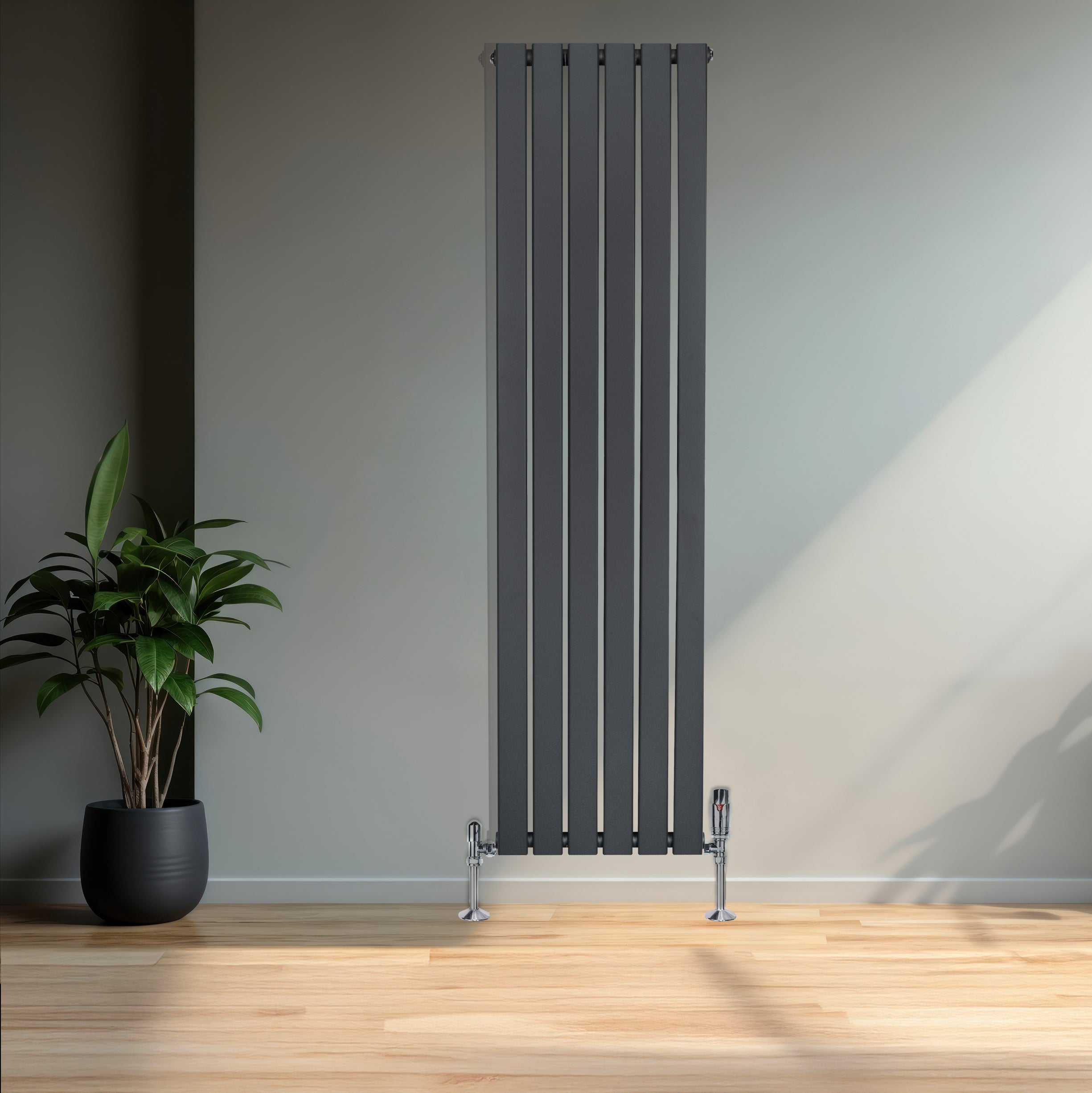 Q-Rax Radiatore Verticale Antracite 1600x420 mm Colonna