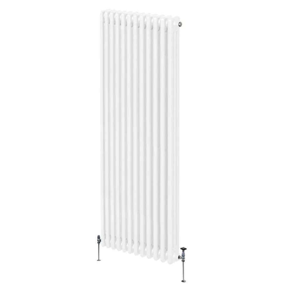 Q-Rax 1800x562 Radiatore a 3 Colonne Bianco