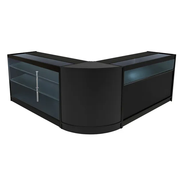 Q-Rax Triton LED K1500 B1500 CM60 Banconi Negozio Nero