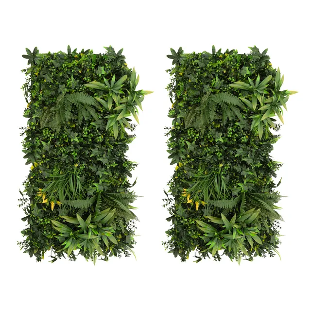Q-Rax Ayla Pannello Vegetale Artificiale 50x100 cm x2