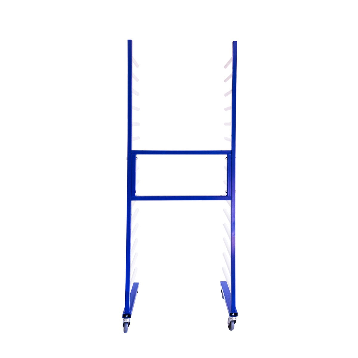 Q-Rax Rastrelliera Essiccazione Vernice Blu 15 Livelli 300kg