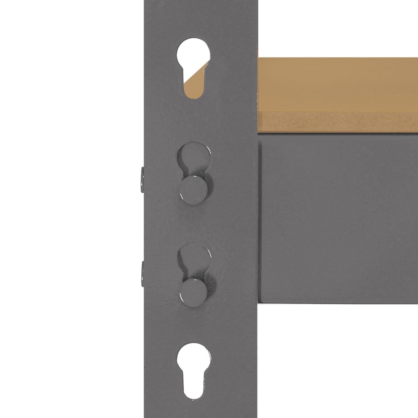 Q-Rax Scaffali Q-Rax Scaffale Garage 160x60 Grigio 350kg