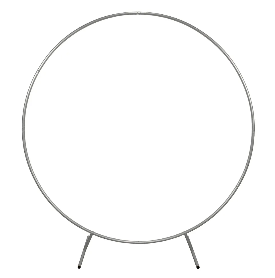 Q-Rax Accessori per la casa arco matrimonio argento 200 cm