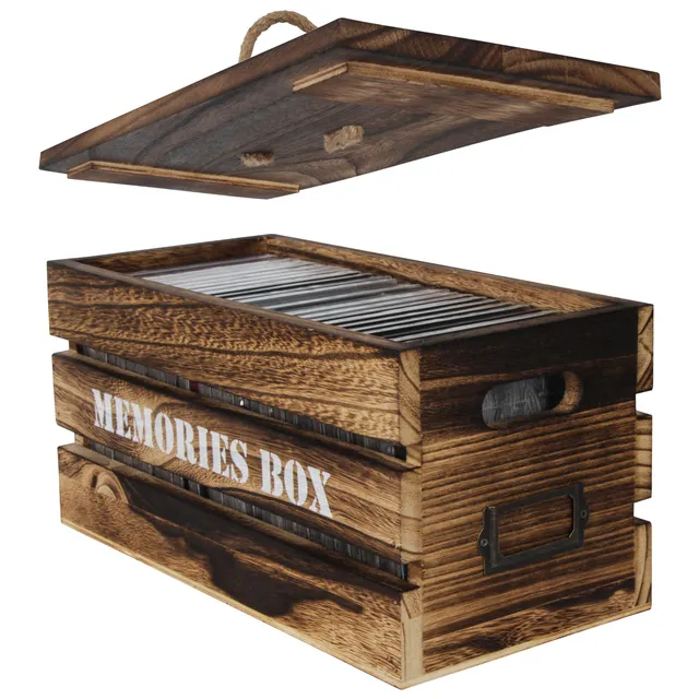 Jackcube Design Home Office scatola CD con coperchio 30 posti