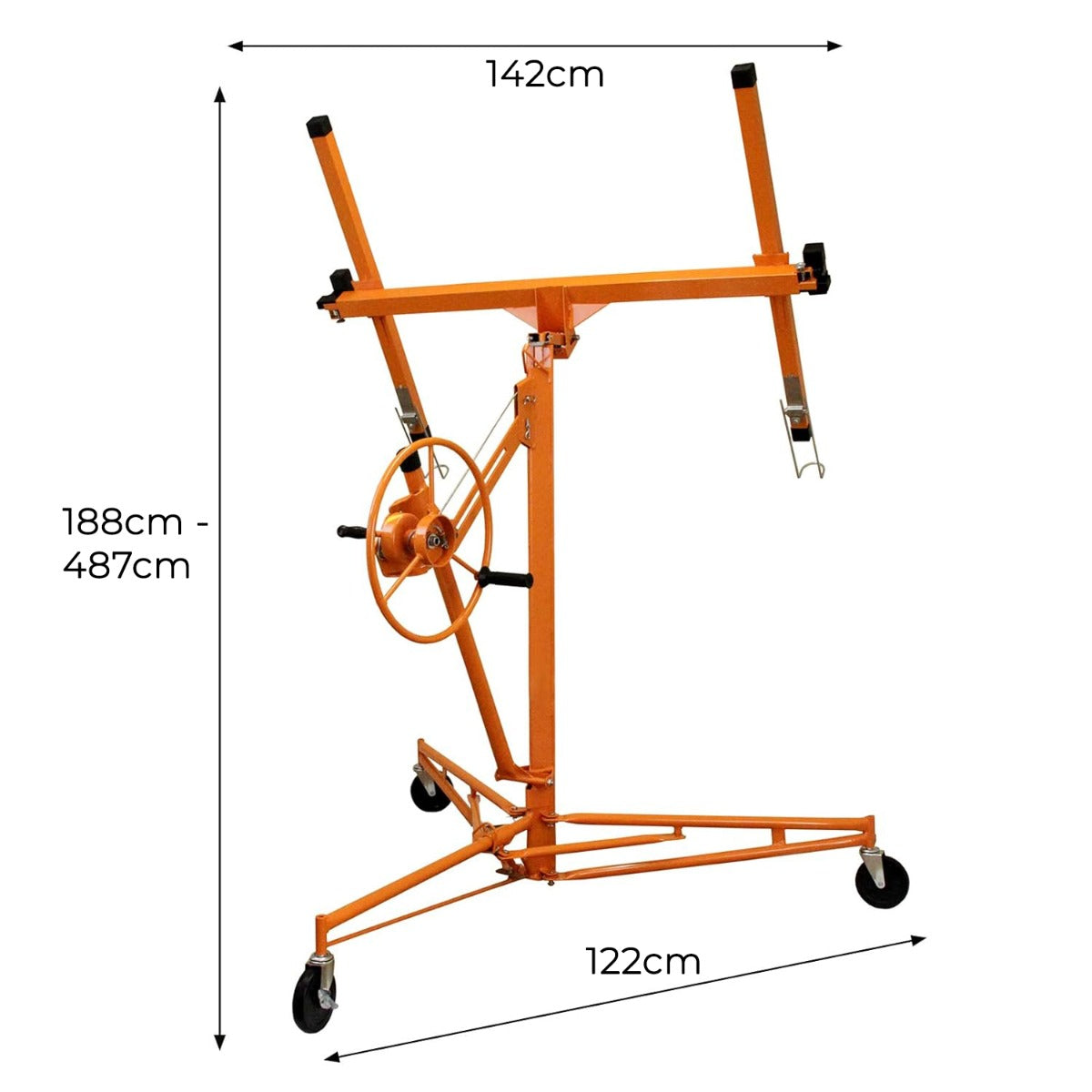 Q-Rax Alzalastre Cartongesso 4.9m 68kg arancione