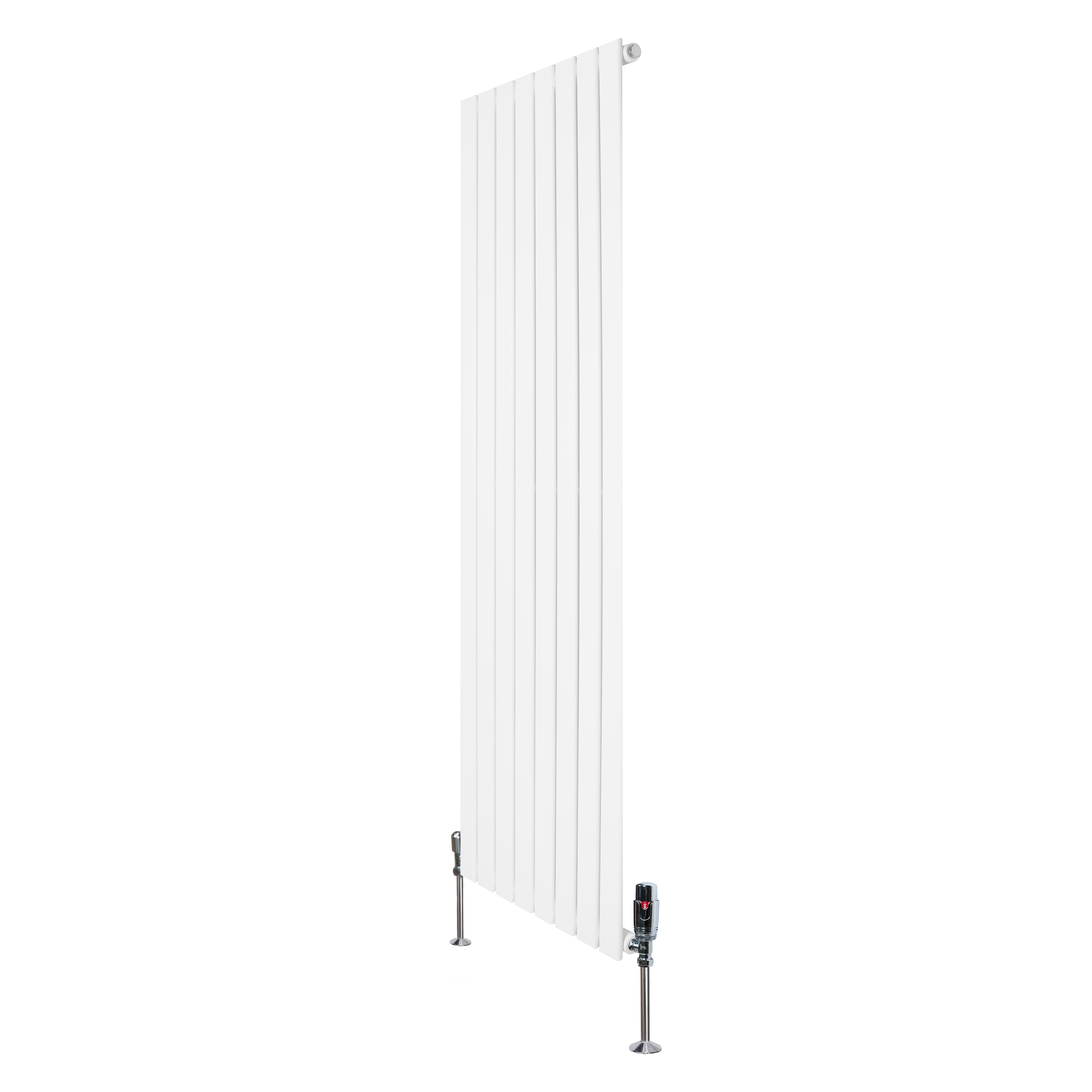 Q-Rax Pannelli Piatti radiatore piatto 1600x560 bianco valvole