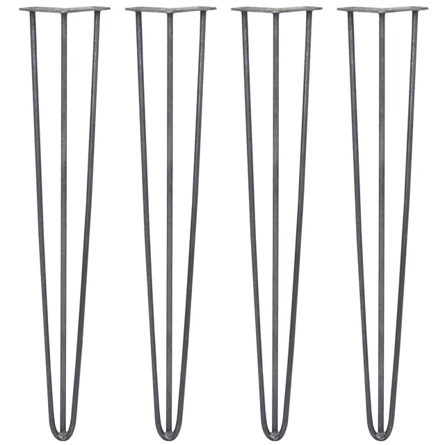 Q-Rax Gambe Per Tavoli 4 forcina 71 cm acciaio naturale