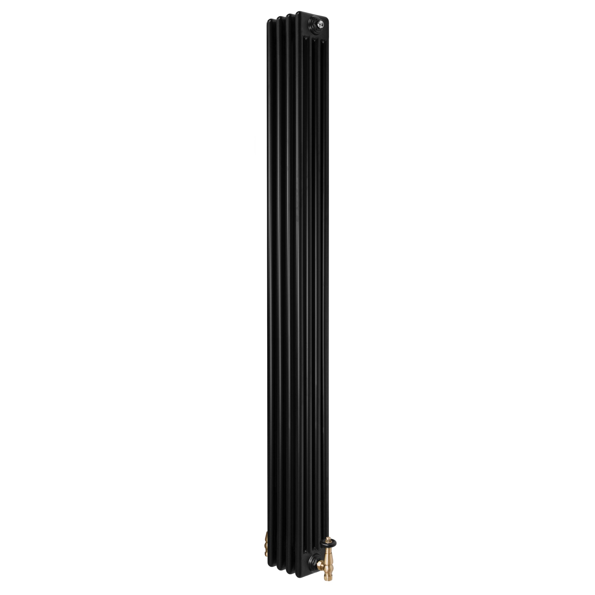Q-Rax Radiatore Tradizionale 4 Colonne 1800x200 Nero