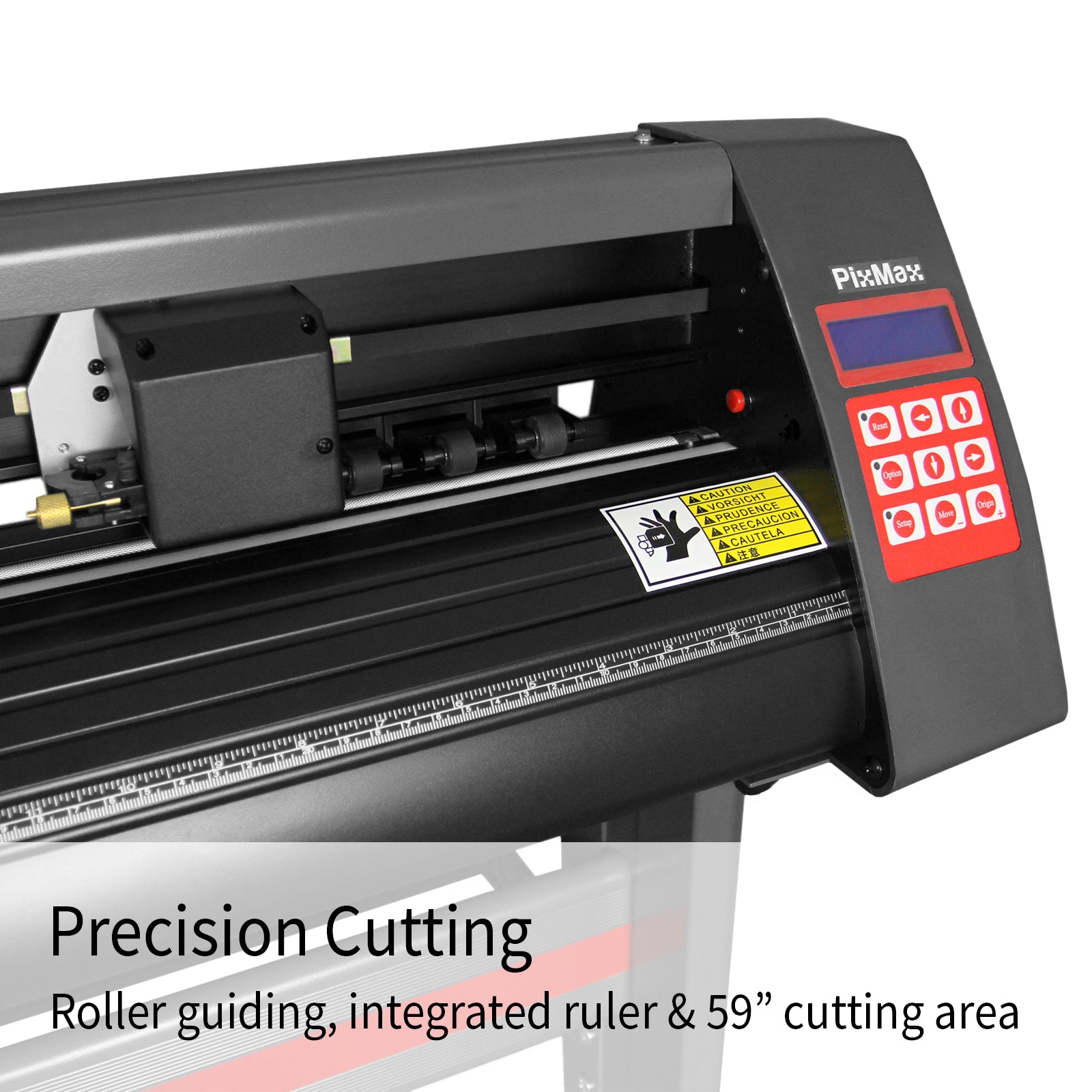 PixMax Plotter Taglio Vinile 151cm Flexi Starter Ruote