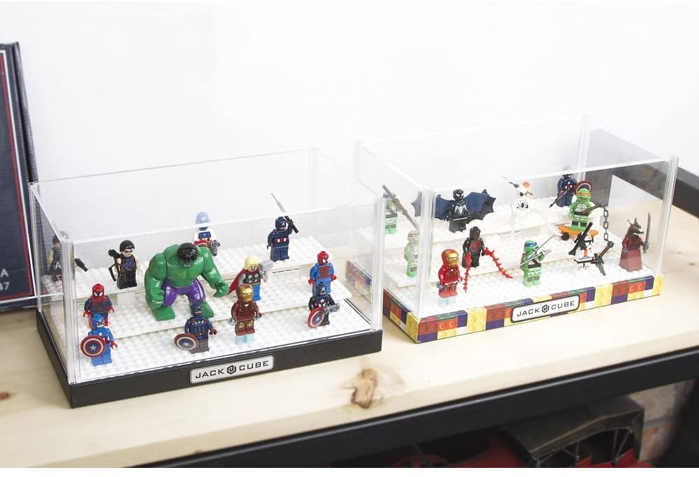 Jackcube Design Display Teca Vetrina Minifigure Acrilico 3 Gradini