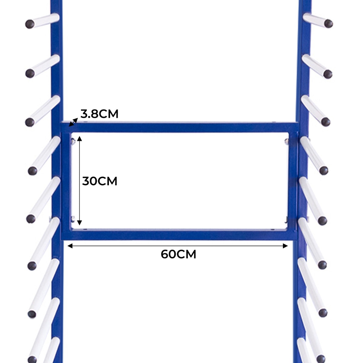 Q-Rax Strumenti Connettore Carrello Asciugatura Vernice Acciaio 2 Vie