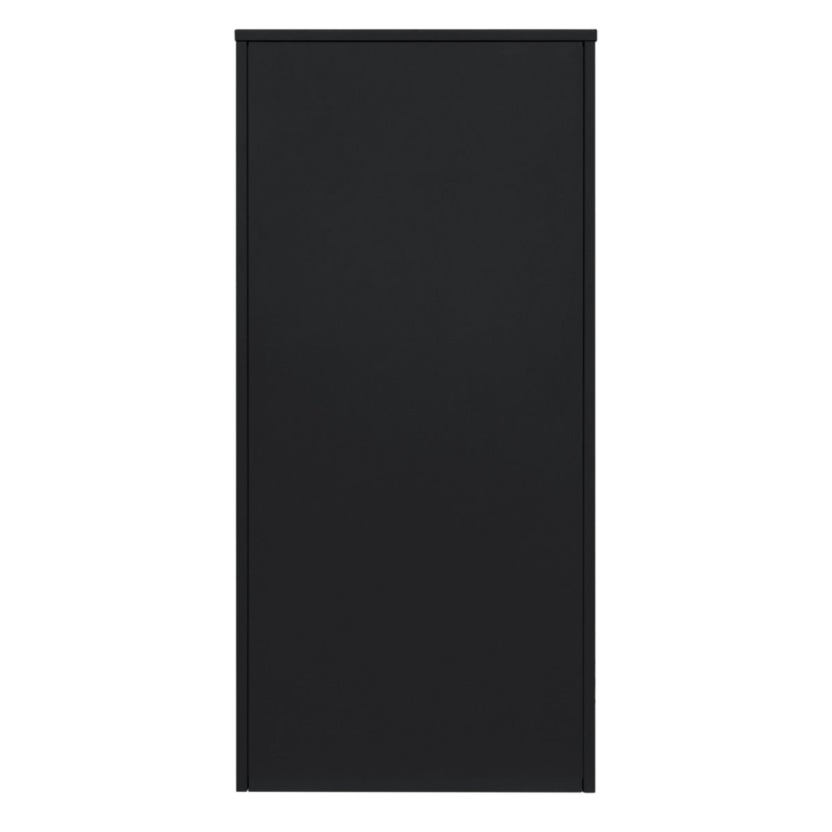 Q-Rax Accessori Cassetta postale pacchi XL nero antifurto acciaio