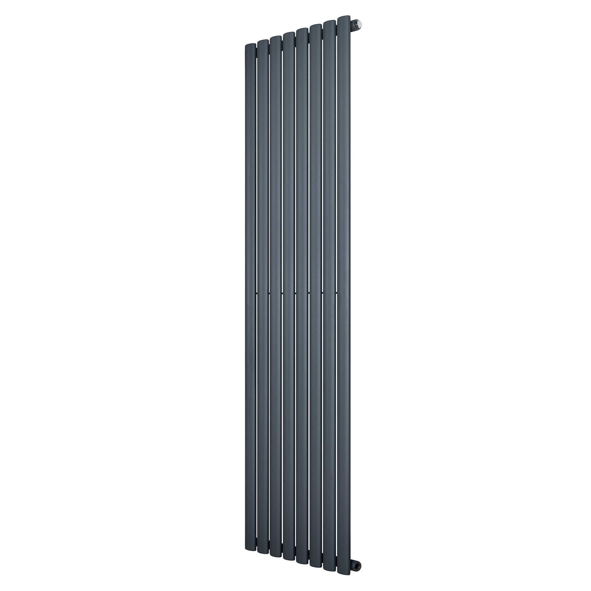 Q-Rax Radiatore verticale ovale 1800x480 antracite 4325BTU