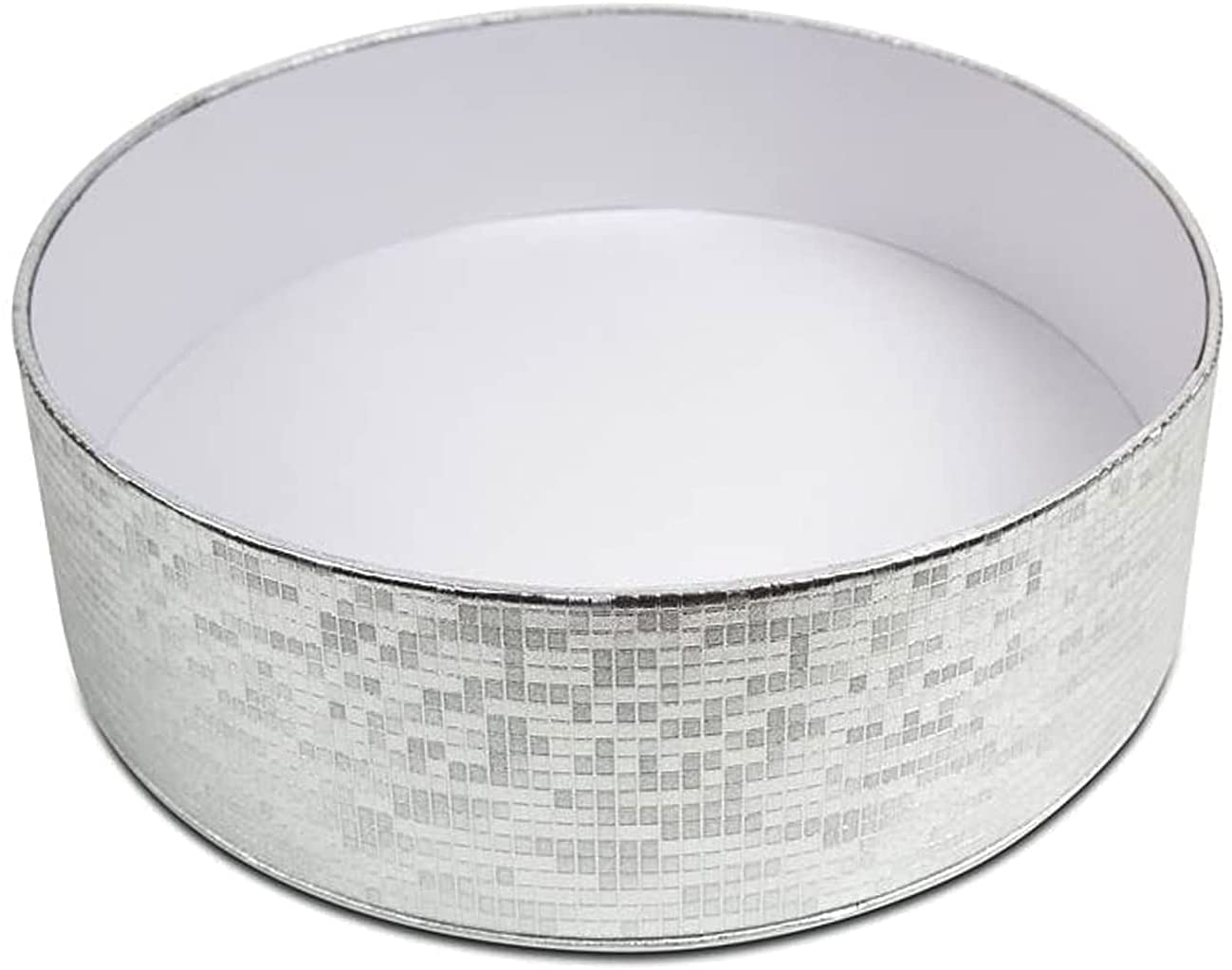 Jackcube Design Display alzata torta argento 30 cm cartone