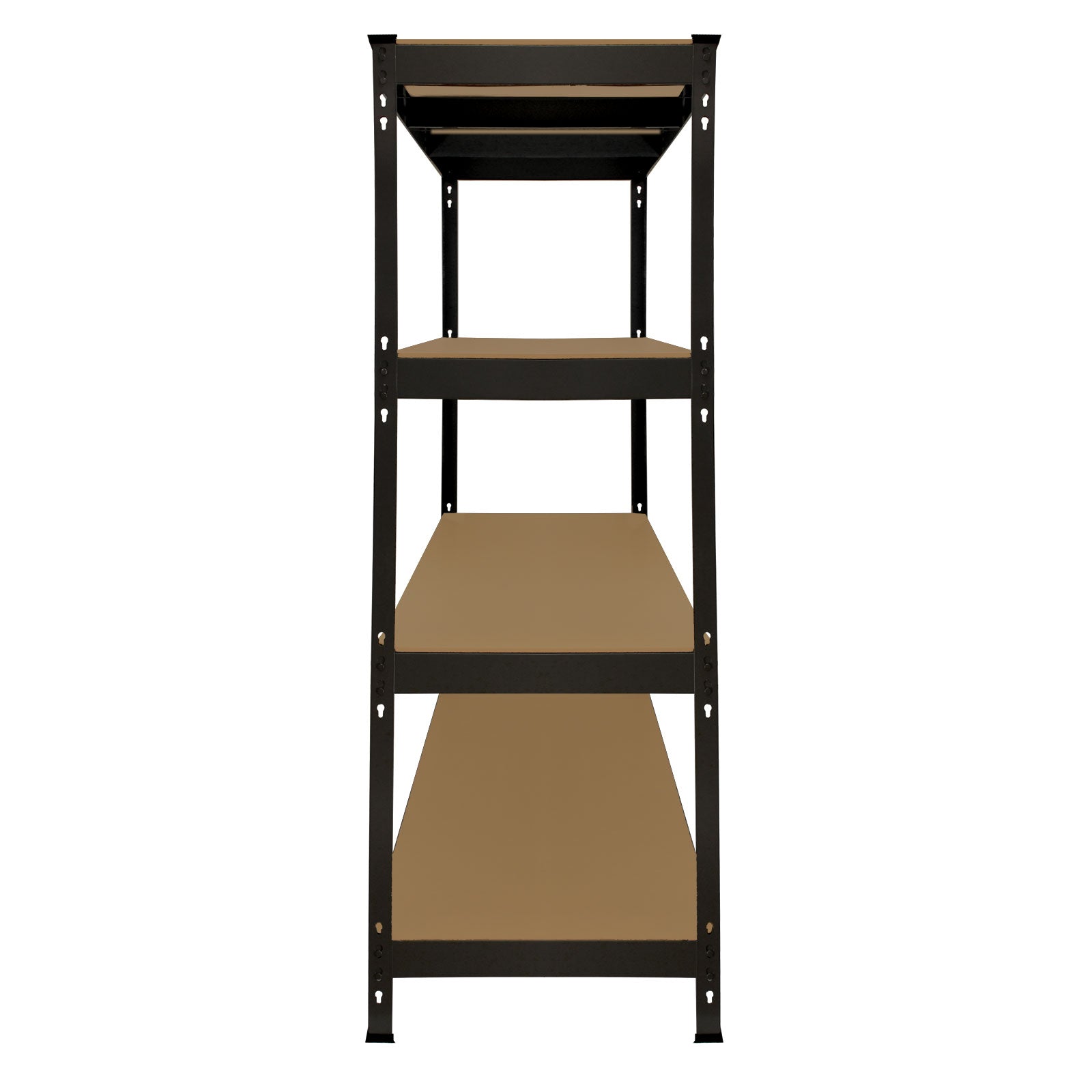 Q-Rax Scaffali Q-Rax Scaffale Nero 160 cm Portata 350 kg