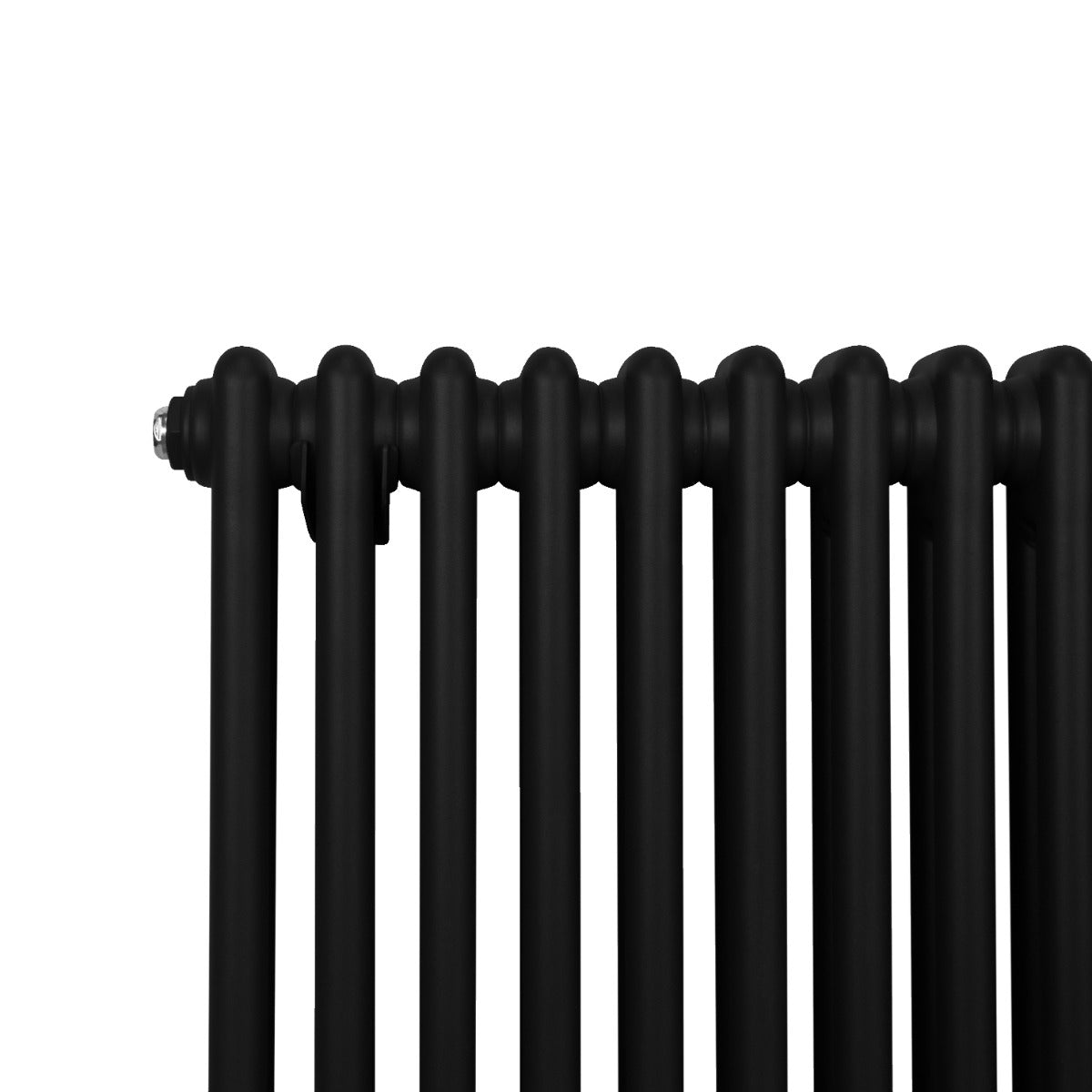 Q-Rax Radiatore Tradizionale 2 Colonne 300x1012 mm Nero Acciaio