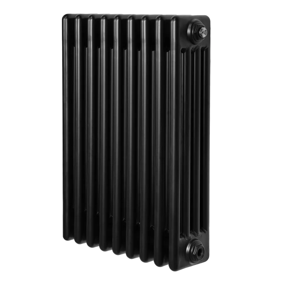 Q-Rax Radiatore 4 Colonne 600x425 Nero Acciaio