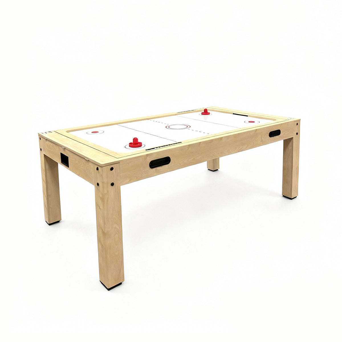 Q-Rax Tavolo Giochi 7-in-1 213cm Rovere con Freccette e LED
