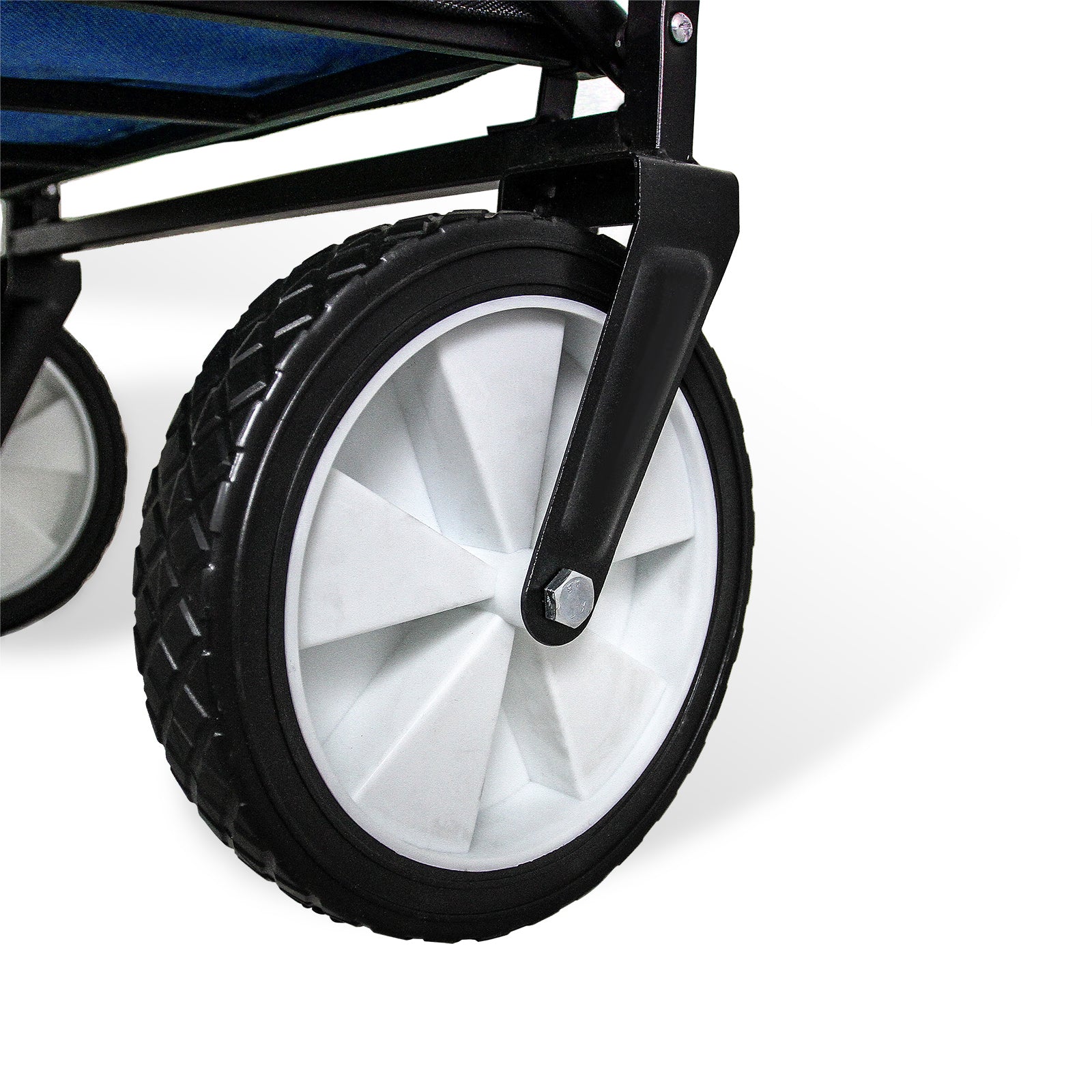 Q-Rax Carrello Pieghevole Fuoristrada 70 kg Acciaio Blu